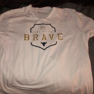 Men’s under Armour “the Rock” shirt